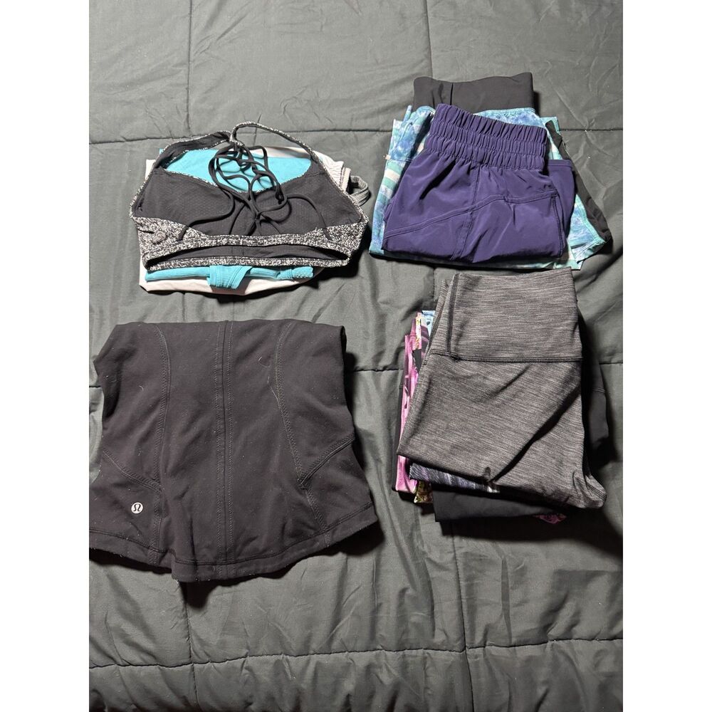 Bulk Lululemon Lot Leggings, Shorts, Tops, Jacket Multiple Sizes